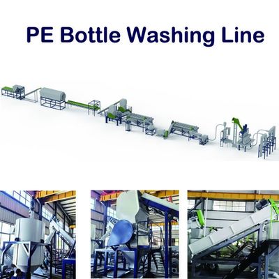 comprar Máquina de reciclagem de plástico de lavagem de HDPE Máquina de reciclagem de garrafas de resíduos 200kw online manufacture