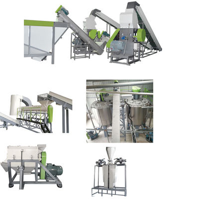 comprar Linha de lavagem de garrafas de PET 490kw Linha de lavagem de garrafas de plástico 500kg/h - 3000kg/h online manufacture