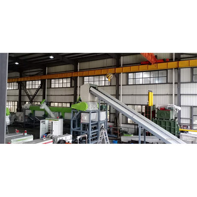 comprar Máquina de reciclagem automática de plástico para lavagem de filme agrícola Linha de lavagem com secagem por trituração online manufacture