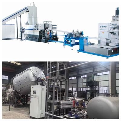 comprar Máquina de pelletização por extrusão automática BOPET Máquina de pelletização para reciclagem de plásticos online manufacture