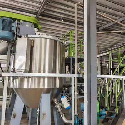 Máquina de reciclagem de plástico de lavagem de HDPE 50Hz Linha de lavagem de garrafas 380V