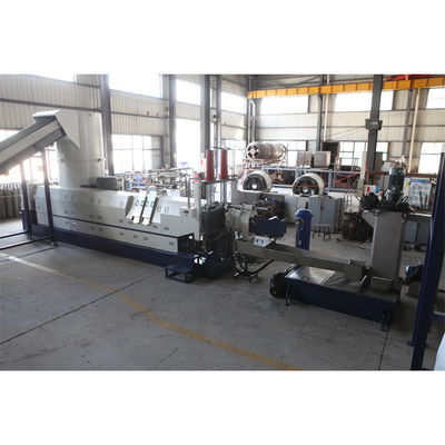 Máquina de reciclagem de pelletização de plástico de parafuso único 75 kW para produção precisa e consistente
