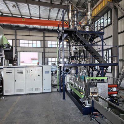 Máquina de extrusão de dois parafusos de baixo ruído Máquina de extrusão de composição