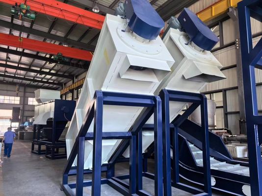 Máquina de reciclagem de filme agrícola personalizada 1500kg/Hr Linha de reciclagem de filme de resíduos NSK