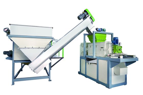 Secador automático de compressão de plástico 1400kg/hr Extrusora de reciclagem de plástico 280kW