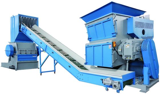 PP Jumbo Bag / Lump Granulador de Plástico granulador de triturador de plástico computadorizado 800kg/Hr