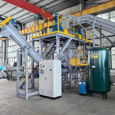 1.5t/H - 2t/H Máquina de reciclagem de baterias de iões de lítio Sistema automático de trituração