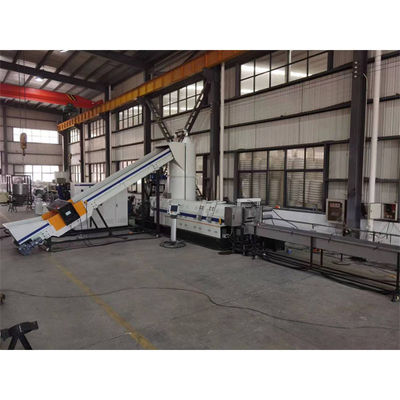 Máquina de granulação de plástico com compactador para filme BOPET