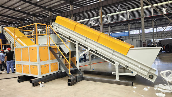 Máquina de Pelletização de Fibra Plástica de Nylon PA