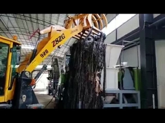 Máquina de reciclagem de plástico com secagem por esmagamento