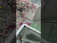 Máquina de lavar garrafas de leite de 500 a 3000 kg/h Máquina de reciclagem de garrafas de plástico