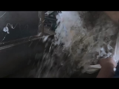 Máquina de elevação de filmes para linha de lavagem de plástico